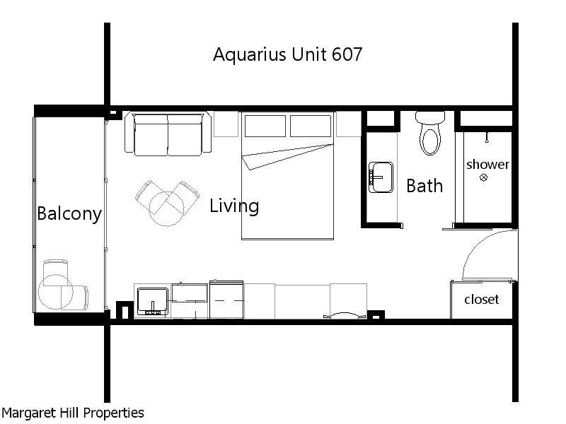 607/75-77 The Strand, North Ward QLD 4810 Floorplan