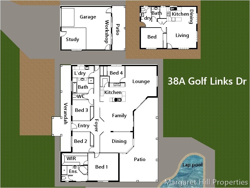 38A Golf Links Drive, Kirwan QLD 4817 Floorplan