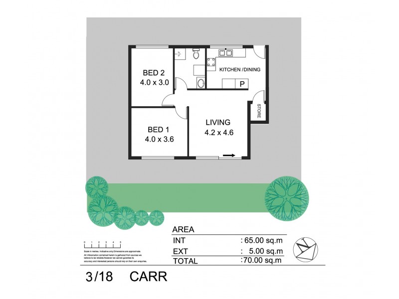 3/18A Carr Street, Hermit Park QLD 4812 Floorplan