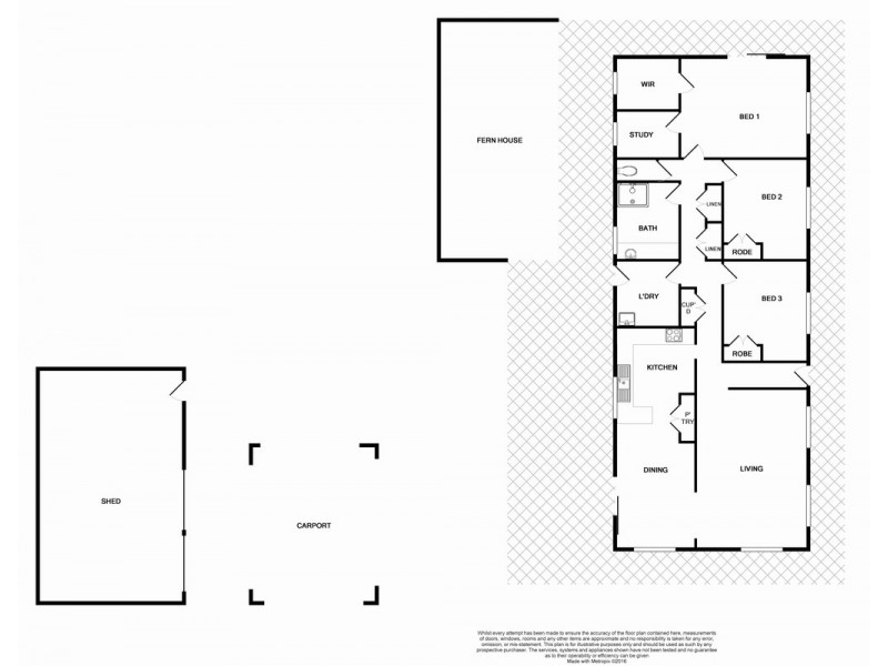 6 Bernborough Court, Kelso QLD 4815 Floorplan