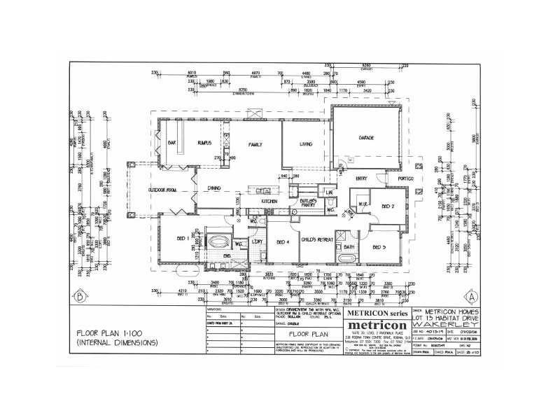 20 Habitat Drive, Wakerley QLD 4154 Floorplan