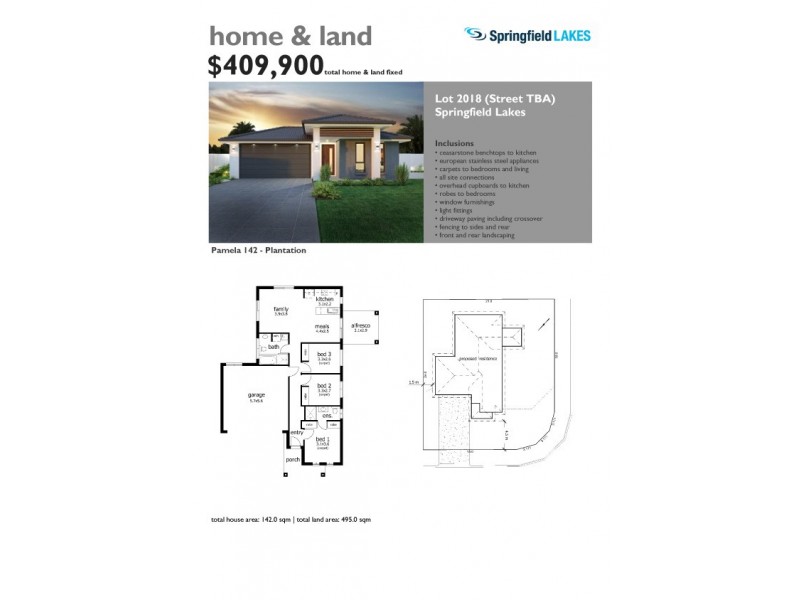 2018 To Be Advised, Springfield Lakes QLD 4300