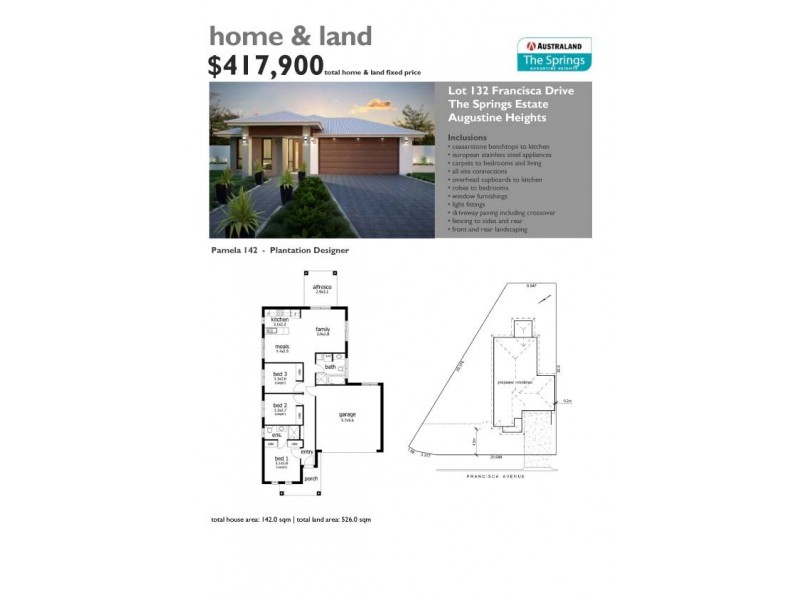 Lot 132 Francisca Drive, Augustine Heights QLD 4300