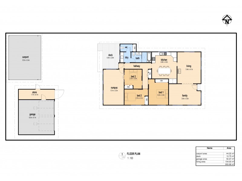 13 McLeish Street, Harristown QLD 4350 Floorplan