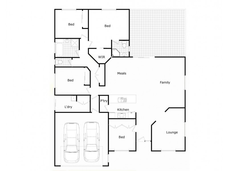 11 Barton Street, Middle Ridge QLD 4350 Floorplan