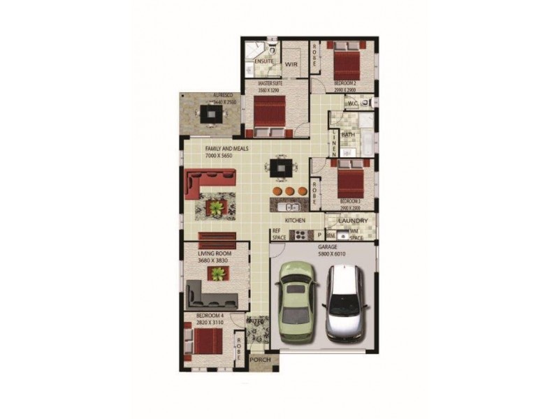 96 Sanctuary Drive, Cranley QLD 4350 Floorplan