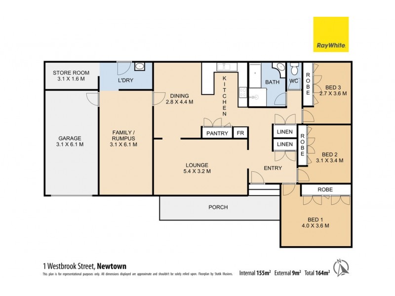 1 Westbrook Street, Newtown QLD 4350 Floorplan