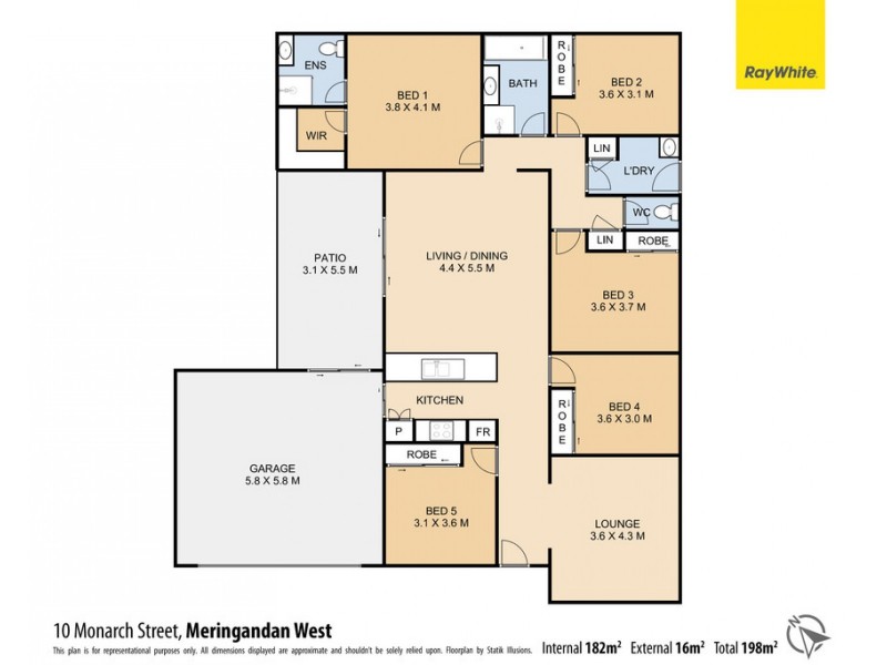 10 Monarch Street, Meringandan West QLD 4352 Floorplan
