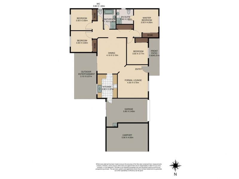 8 Spencer Street, Harristown QLD 4350 Floorplan