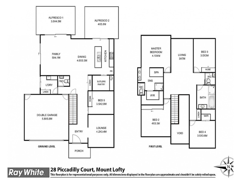 28 Piccadilly Court, Mount Lofty QLD 4350 Floorplan
