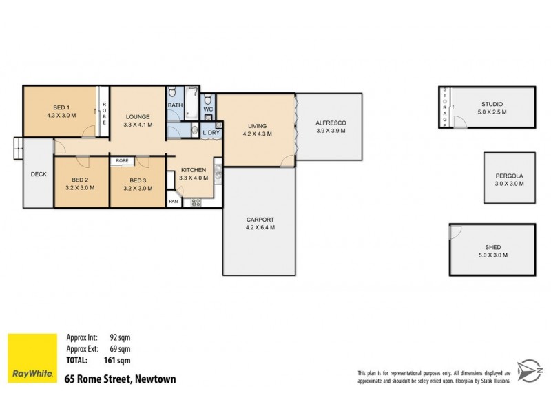 65 Rome Street, Newtown QLD 4350 Floorplan