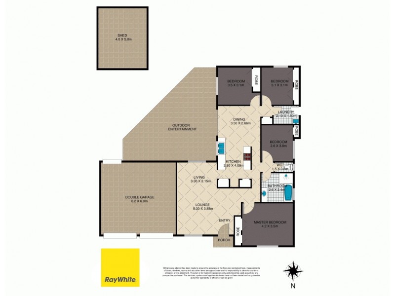 8 Donna Court, Kearneys Spring QLD 4350 Floorplan