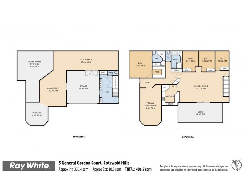 5 General Gordon Court, Cotswold Hills QLD 4350 Floorplan