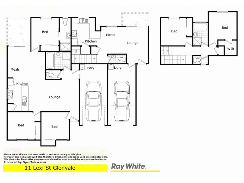 2/11 Lexi Street, Glenvale QLD 4350 Floorplan