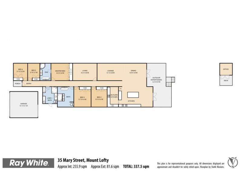 35 Mary Street, Mount Lofty QLD 4350 Floorplan