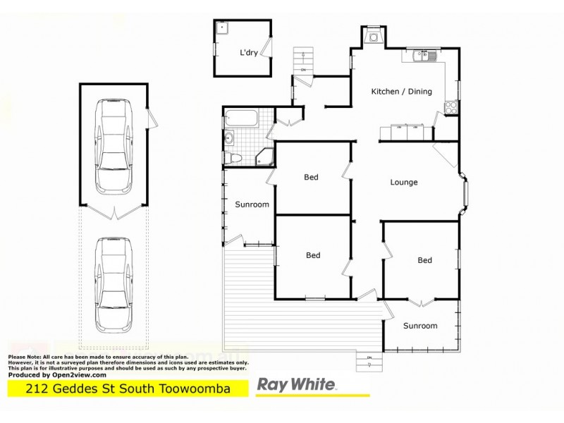 212 Geddes Street, South Toowoomba QLD 4350 Floorplan