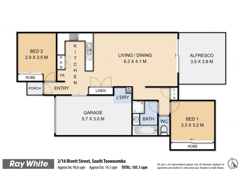 2/16 Rivett Street, South Toowoomba QLD 4350