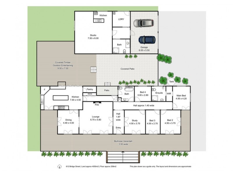 612 Bridge Street, Torrington QLD 4350 Floorplan