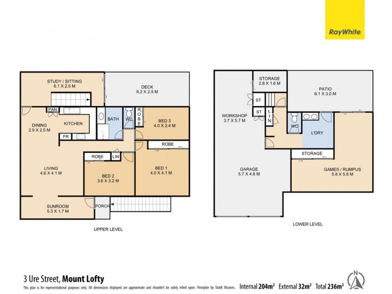 3 Ure Street, Mount Lofty QLD 4350 Floorplan