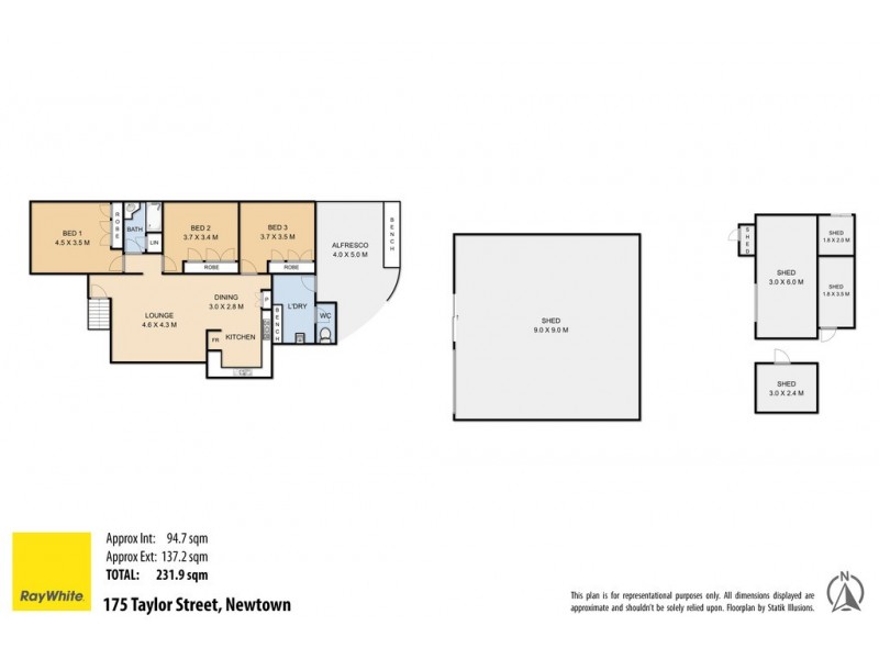 175 Taylor Street, Wilsonton QLD 4350 Floorplan