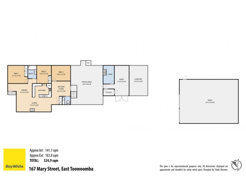 167 Mary Street, East Toowoomba QLD 4350 Floorplan