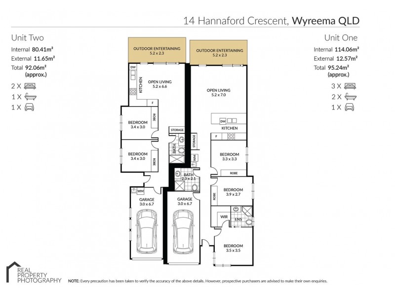 1/14 Hannaford Crescent (Karara Road), Wyreema QLD 4352 Floorplan