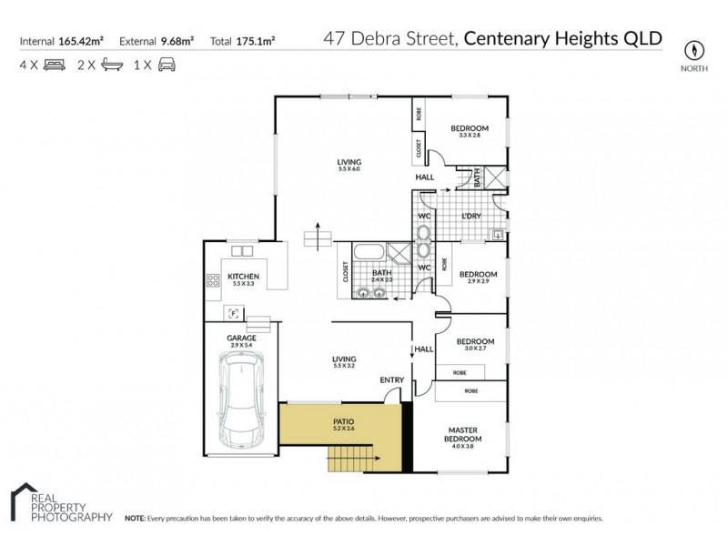 47 Debra Street, Centenary Heights QLD 4350 Floorplan
