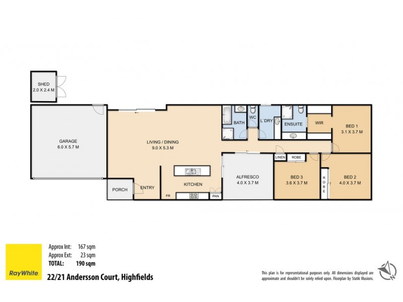 Unit 22/21 Andersson Court, Highfields QLD 4352 Floorplan