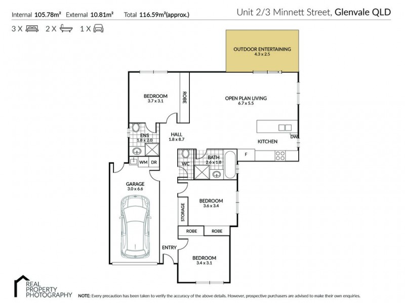 2/3 Minnett Street, Glenvale QLD 4350