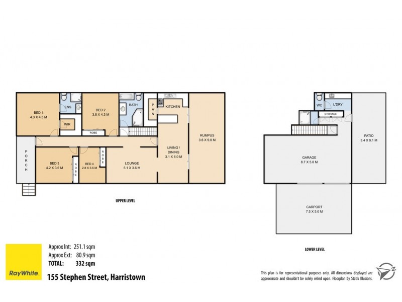 155 Stephen Street, Harristown QLD 4350 Floorplan