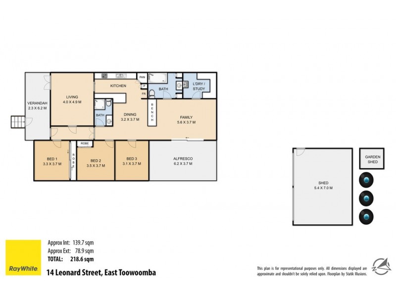 14 Leonard Street, East Toowoomba QLD 4350 Floorplan