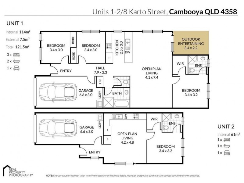 1/8 Karto Street, Cambooya QLD 4358 Floorplan