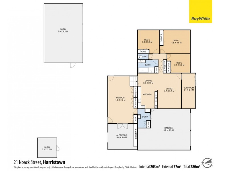 21 Noack Street, Harristown QLD 4350 Floorplan