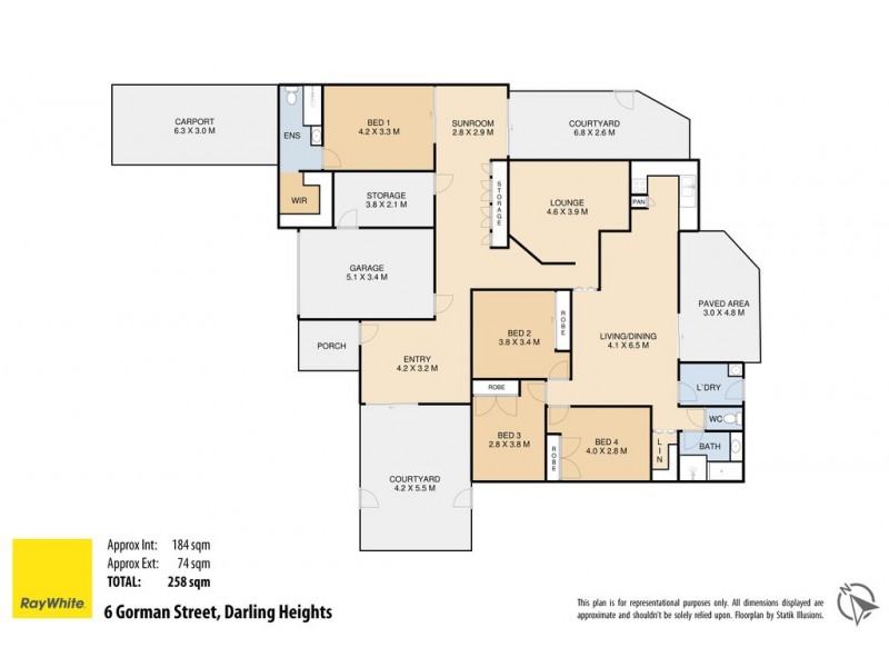 6 Gorman Street, Darling Heights QLD 4350 Floorplan