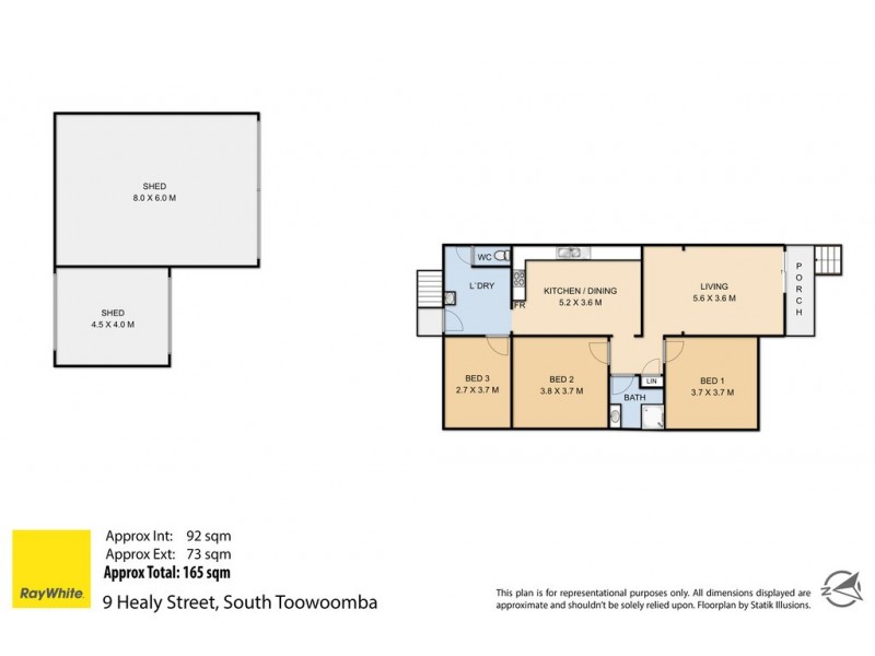 9 Healy Street, South Toowoomba QLD 4350 Floorplan