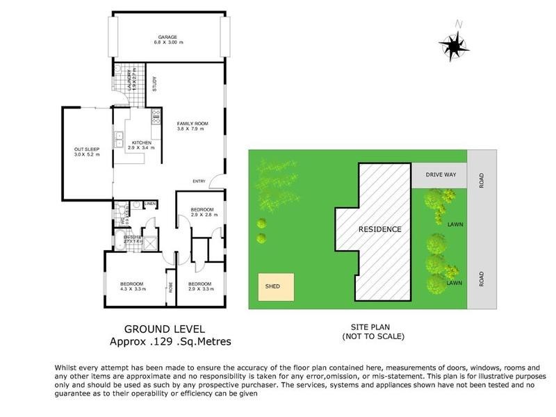 7 Moore Crescent, Wilsonton QLD 4350 Floorplan