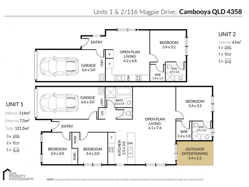 2/116 Magpie Drive, Cambooya QLD 4358