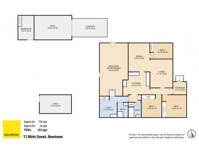 11 Mirle Street, Newtown QLD 4350 Floorplan