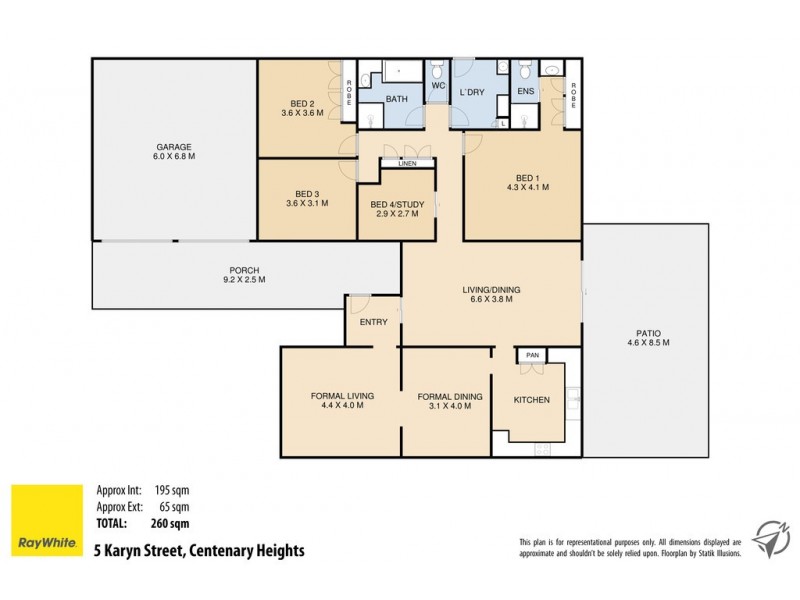 5 Karyn Street, Centenary Heights QLD 4350 Floorplan