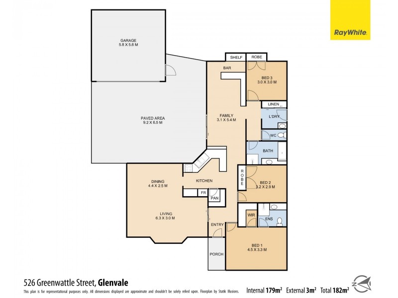 526 Greenwattle Street, Newtown QLD 4350 Floorplan