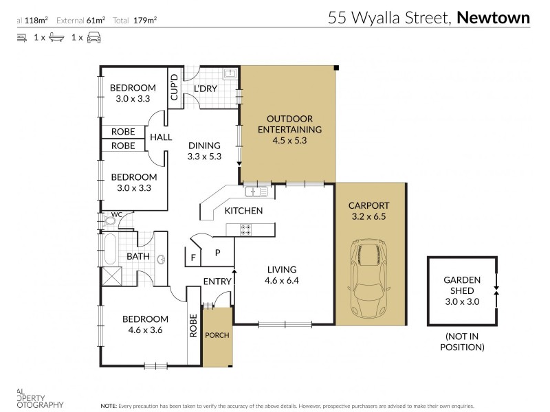 55 Wyalla Street, Newtown QLD 4350 Floorplan