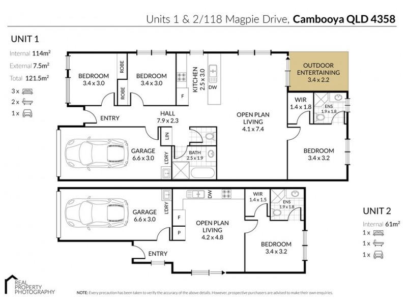 2/118 Magpie Drive, Cambooya QLD 4358