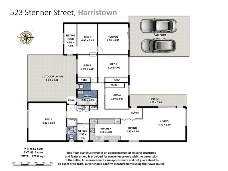 523 Stenner Street, Harristown QLD 4350 Floorplan