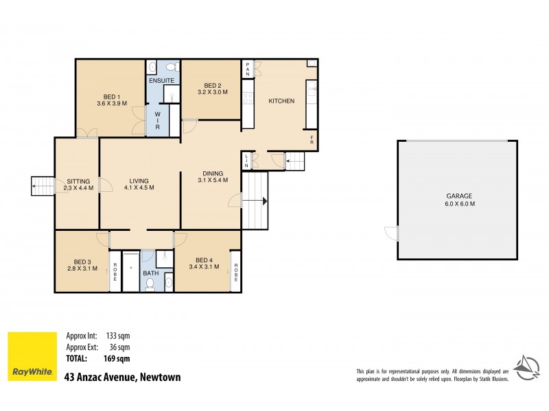 43 Anzac Avenue, Newtown QLD 4350 Floorplan