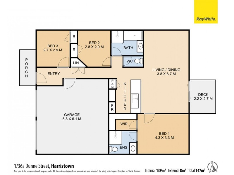 Unit 1/36a Dunne Street, Harristown QLD 4350 Floorplan