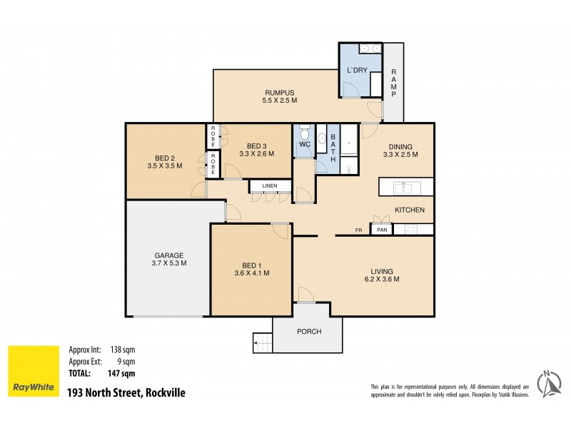 193 North Street, Rockville QLD 4350 Floorplan