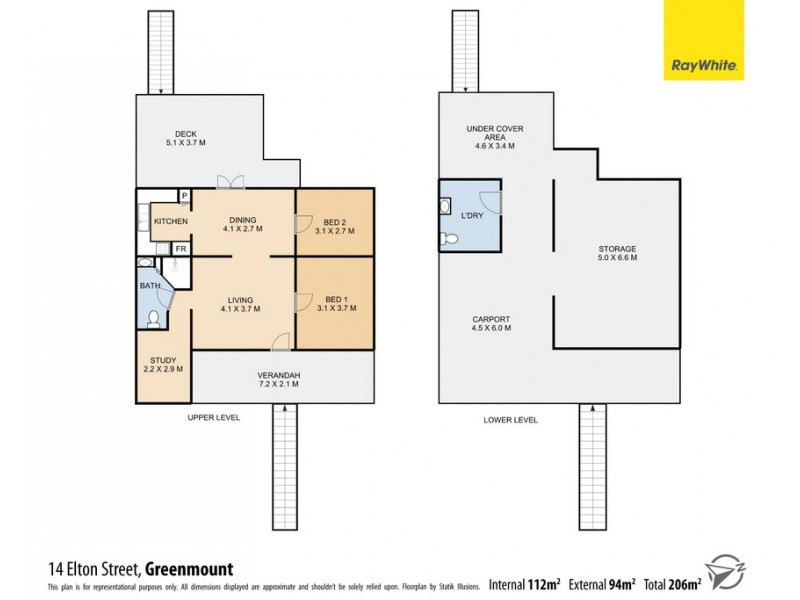 14 Elton Street, Greenmount QLD 4359 Floorplan