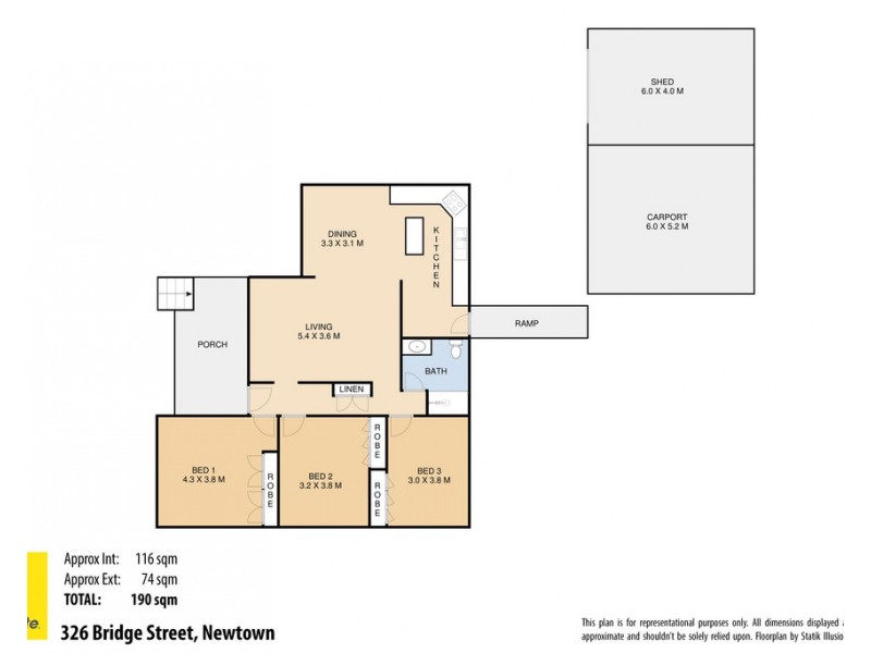 326 Bridge Street, Newtown QLD 4350 Floorplan