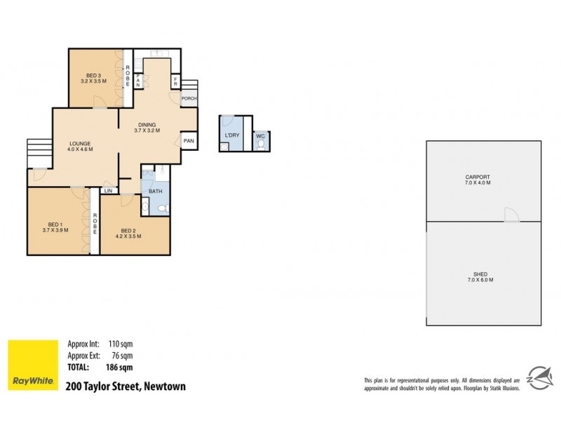 200 Taylor Street, Newtown QLD 4350 Floorplan
