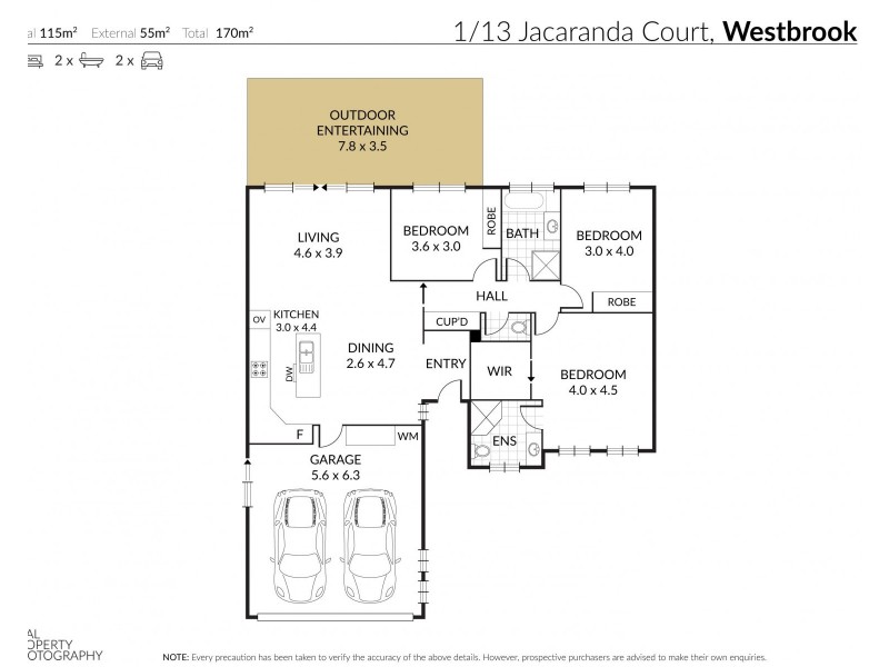 13A Jacaranda Court, Westbrook QLD 4350 Floorplan